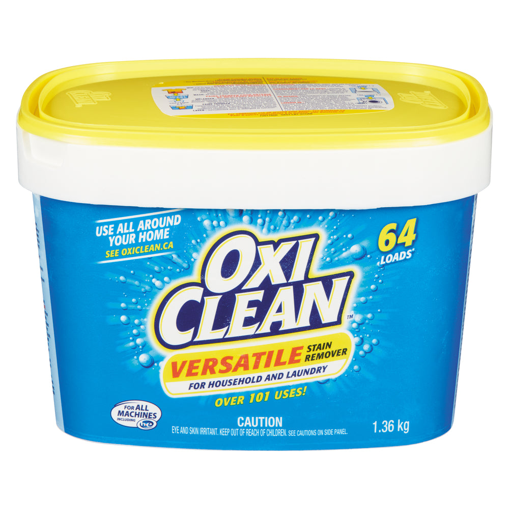 OXICLEAN POWDER STAIN REMOVER 64LOADS, 4 X 1.36 KG