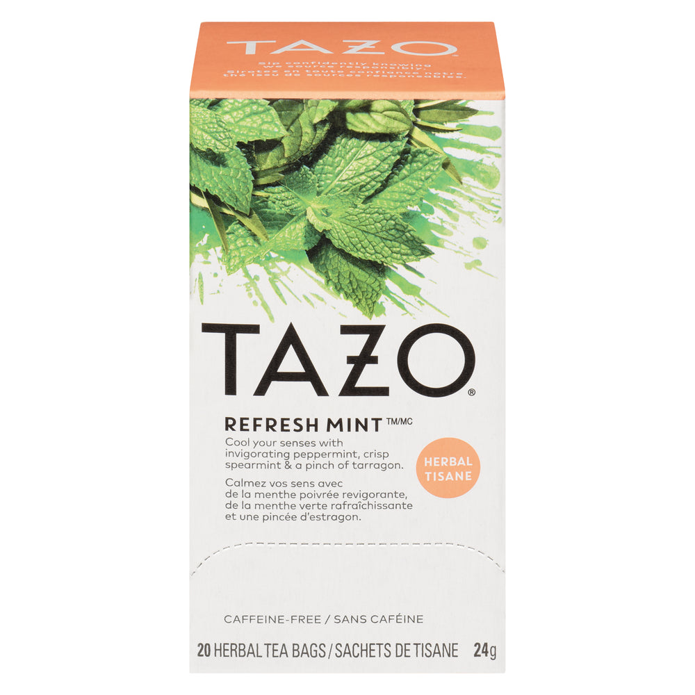 TAZO REFRESH TEA, 6 X 20 UN