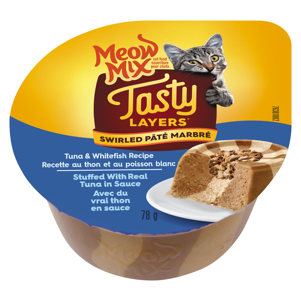 MEOWMIX WET CAT FOOD TUNA, 12 X 78 G