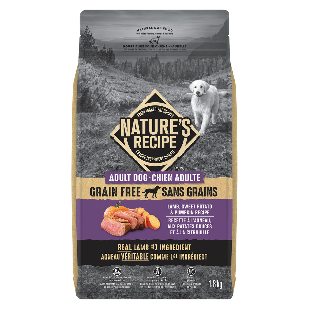 NR ADULT LAMB DOG FOOD, 4 X 1.8 KG