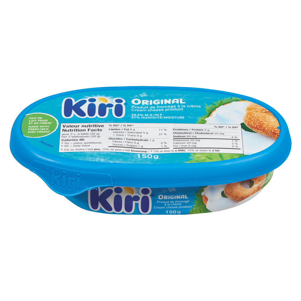 KIRI TUB CREAM CHEESE PACK, 9 X 150 G