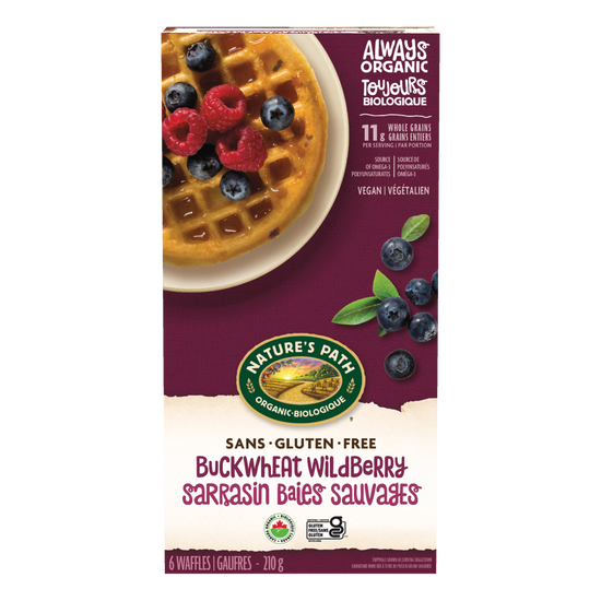 NATURE'S PATH, BUCKWHEAT WLDBERRY WFFLS OR, 12 x 210G