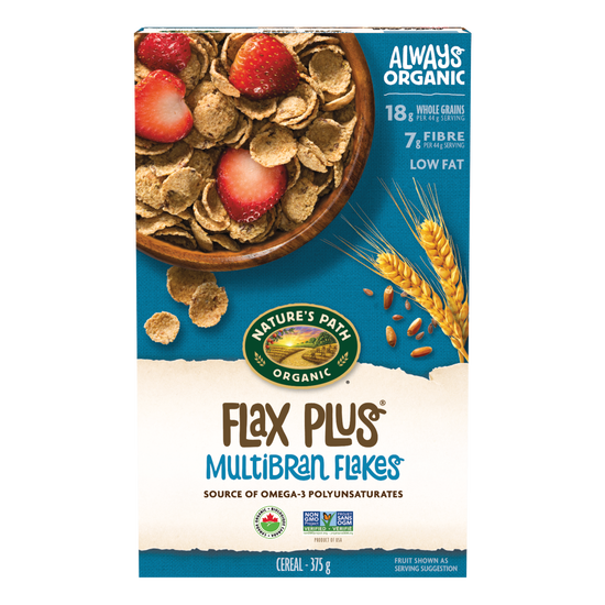 NATURE'S PATH, FLAX PLUS FLAKES CEREAL OR, 12 x 375G