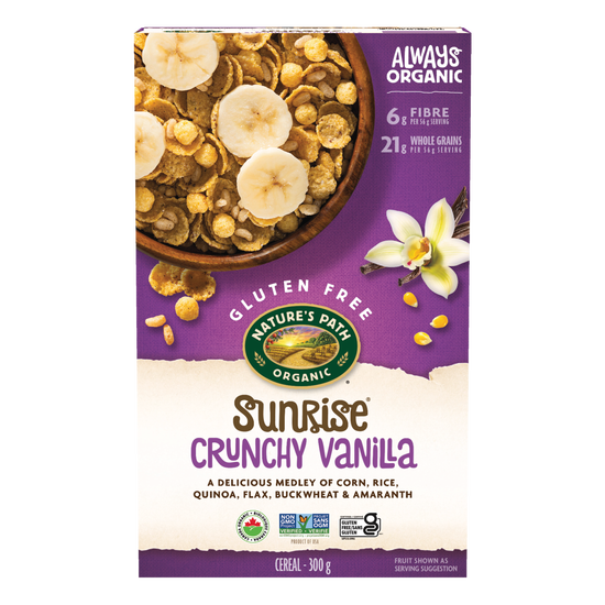 NATURE'S PATH, CRNCHY VNLLA SUNRISE OR, 12 x 300G