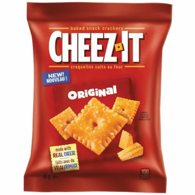 KELLOGG'S CHEEZ-IT CRACKERS ORIGINAL, 6 X 85 G