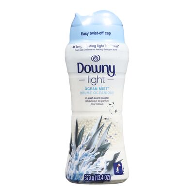 DOWNY FABRIC ENHANCER LIGHT OCEAN MIST, 4 X 379 G
