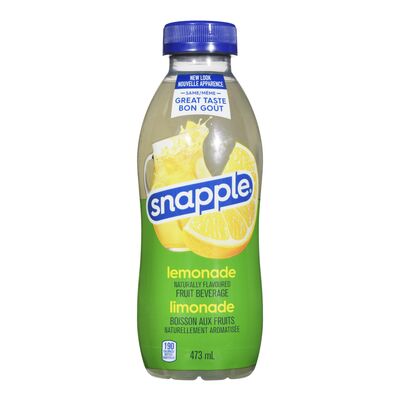 SNAPPLE LEMONADE JUICE, 12 X 473 ML