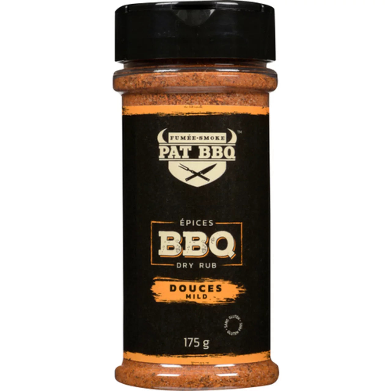 PATBBQ MILD BBQ SPICES, 12 X 175 G