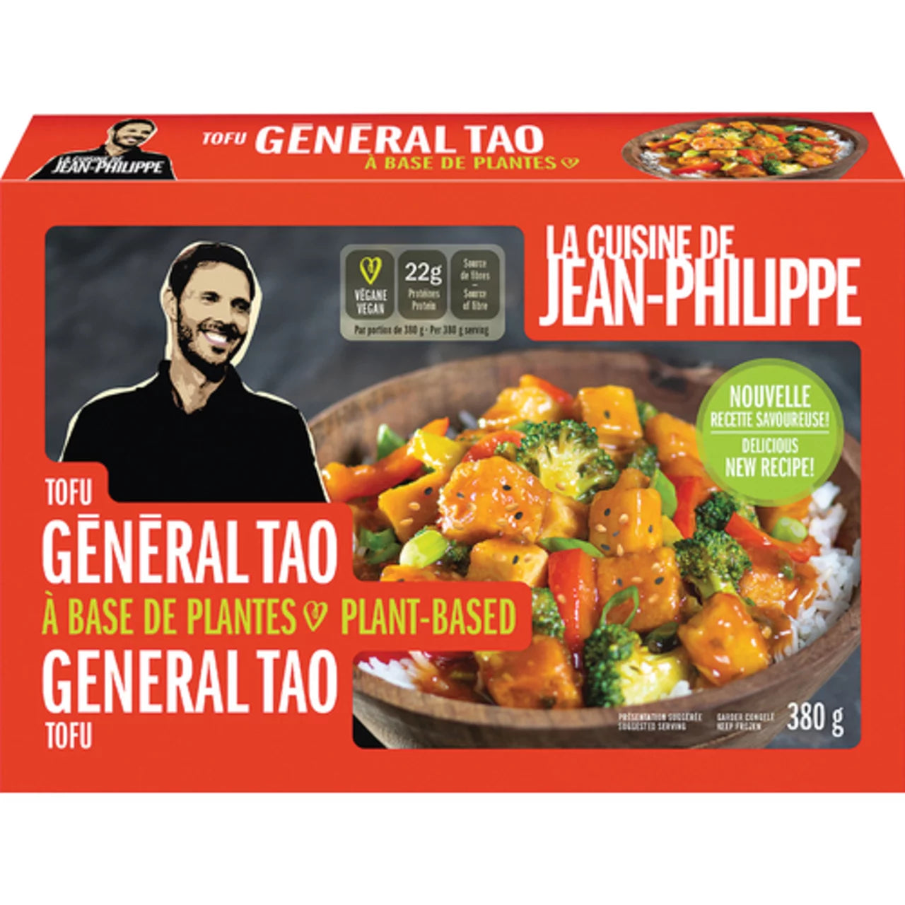 LA CUISINE A JP GENERAL TAO TOFU, 8 X 380 G