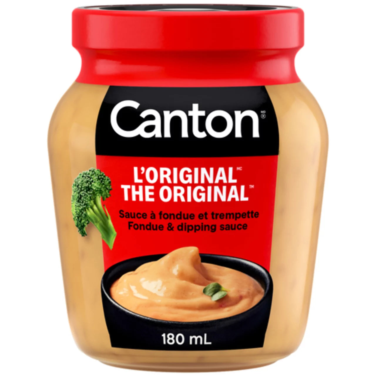 CANTON ORIGINAL FONDUE SAUCE, 12 X 180 ML