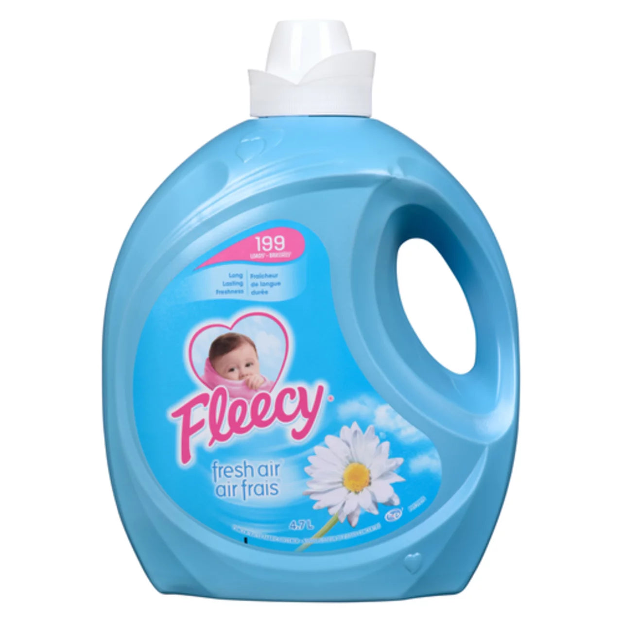 FLEECY AIR FRESHENER LIQUID FRESH AIR 199ML, 4 X 4.7 L