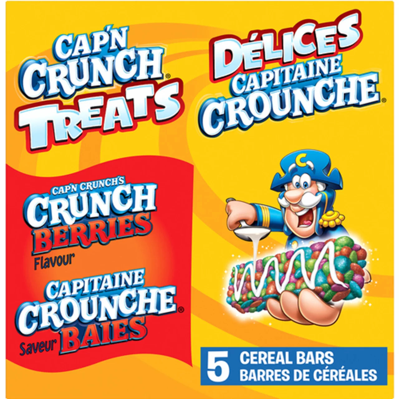 CAPTCRNC BERRY CEREAL BAR, 12 X 110 G