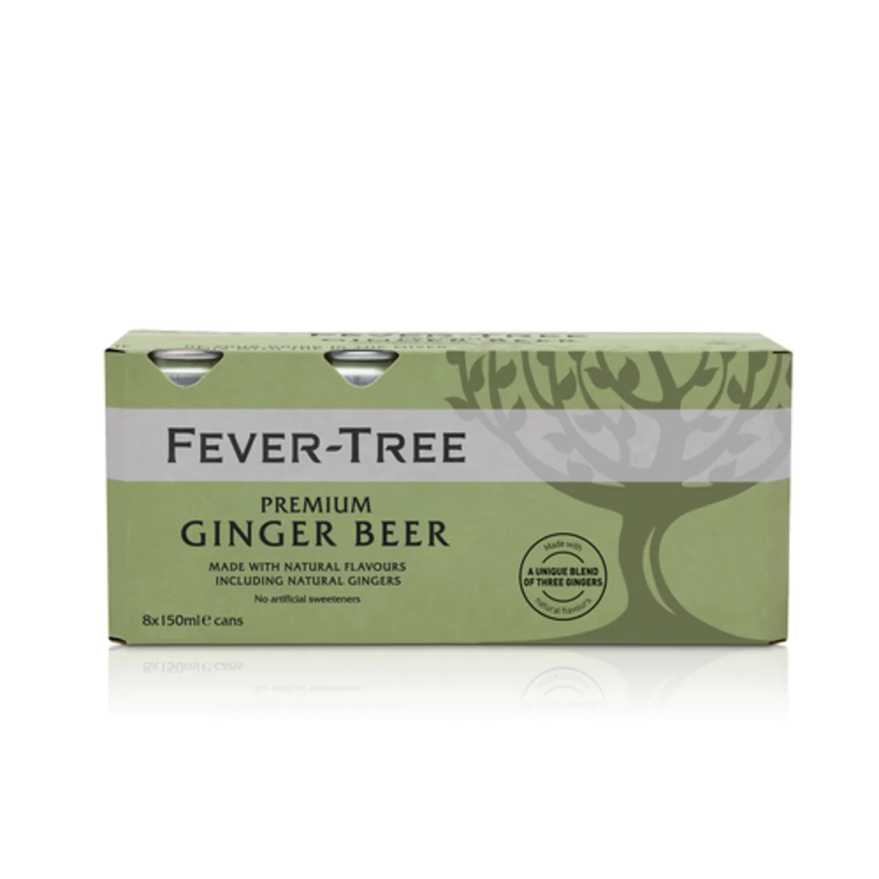 FEVER TREE GINGER BEER, 3 X 8 X 150 ML