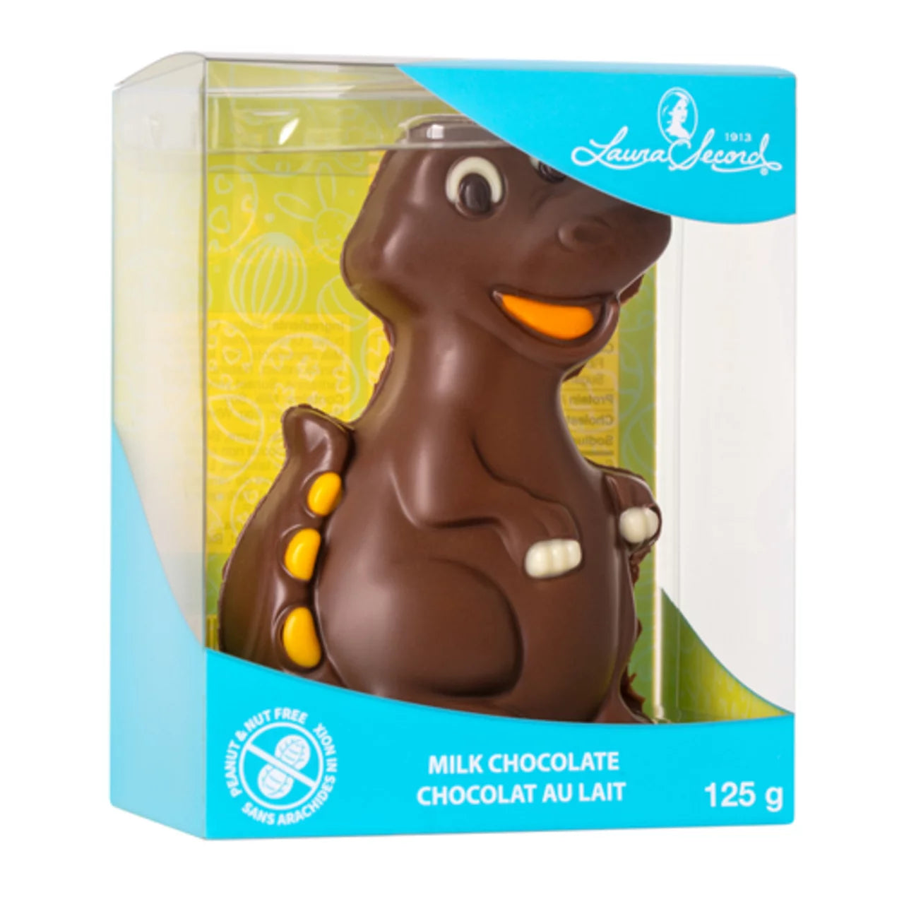 LAURA SECORD HOLLOW DINOSAUR CHOCOLATE, 24 X 125 G
