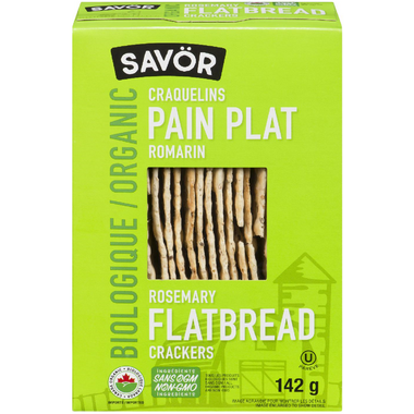 SAVOR, OR ROSEMARY FLATBREADS CRKS, 12 x 142G