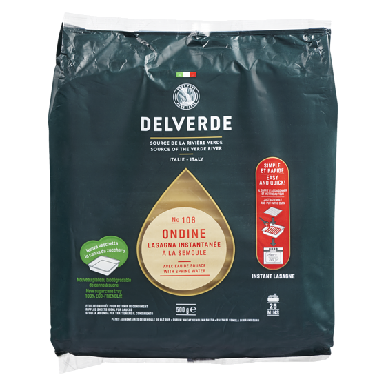 DELVERDE EXPRESS LASAGNE, 12 X 500 G