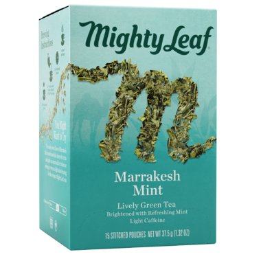 MIGHTYLEAF TEA, MARRAKESH MINT, 6 x 15CT