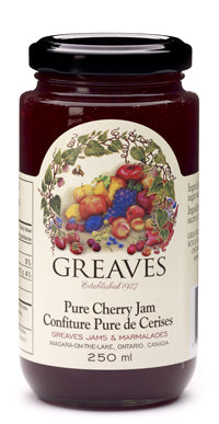 GREAVES, JAM- CHERRY, 12 x 250 ML