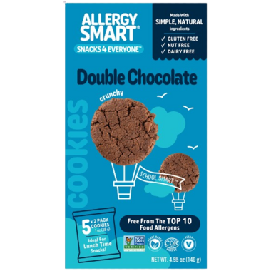 ALLERGY SMART, DOUBLE CHOCOLATE, 6 x 140G