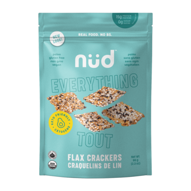 NUD FUD, EVERYTHING' CRACKERS, 6 x 66G