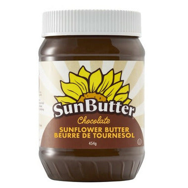 SUNBUTTER, CHOCOLATE SUNFLOWER BUTTER, 6 x 454G
