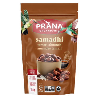 PRANA, SAMADHI TAMARI ALMNDS OR, 8 x 150G