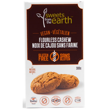 SWEETS FROM THE, PLANT-BASED GLUTEN FREE CASHEW COOKIE, 8 x 300G
