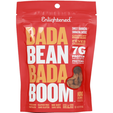 ENLIGHTENED, BADA BEAN- FAVA-SRIRACHA, 6 x 85G