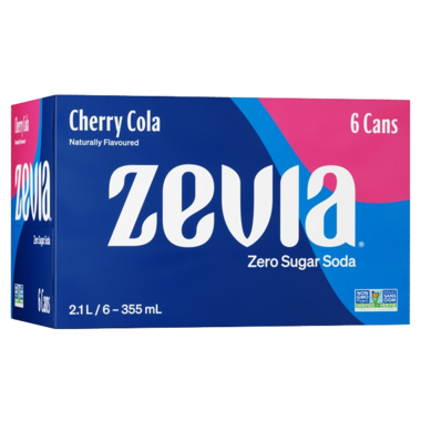 ZEVIA, CHERRY COLA, 4 x 6 X 355