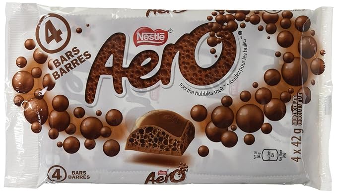 AERO MULTI PACK MILK CHOCOLATE, 18 X 4 X 42 G