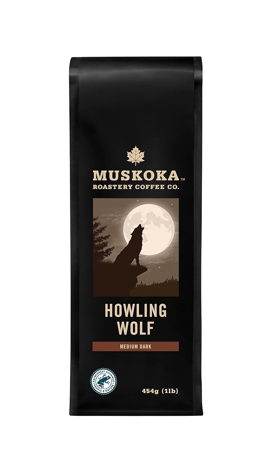 MUSKOKAROASTERY, GROUND - HOWLING WOLF, 6 x 454G