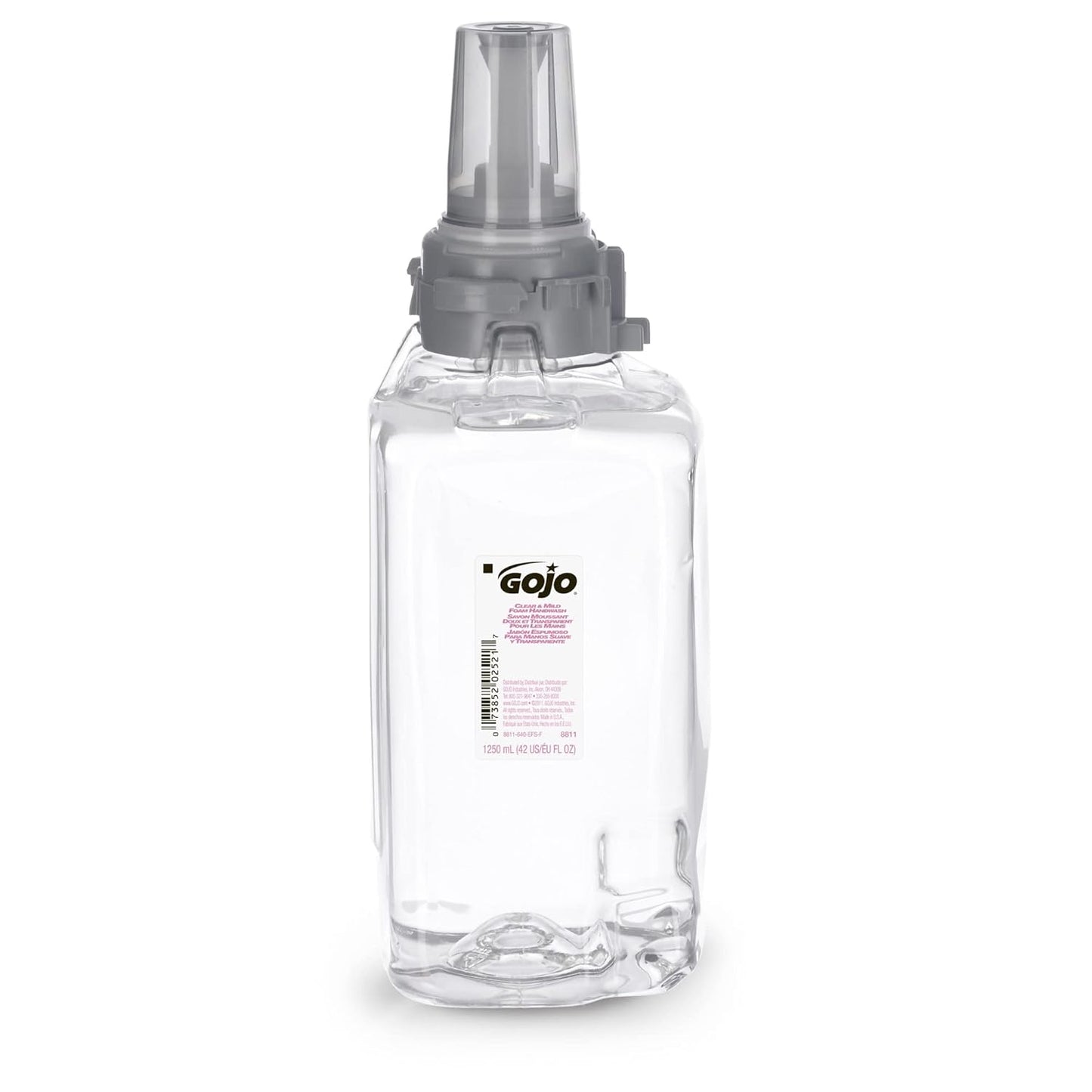 GOJO FOAM WASH CLEAR MILD, 3 X 1.25 L