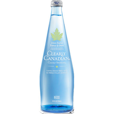 CLEARLY CANADIA, LIMON ESSENCE, 12 x 750ML