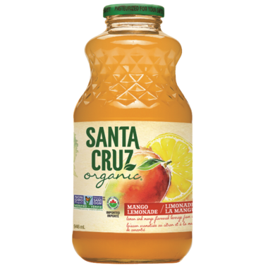 SANTA CRUZ ORGA, MANGO LEMONADE OR 946ML, 12 x 946ML