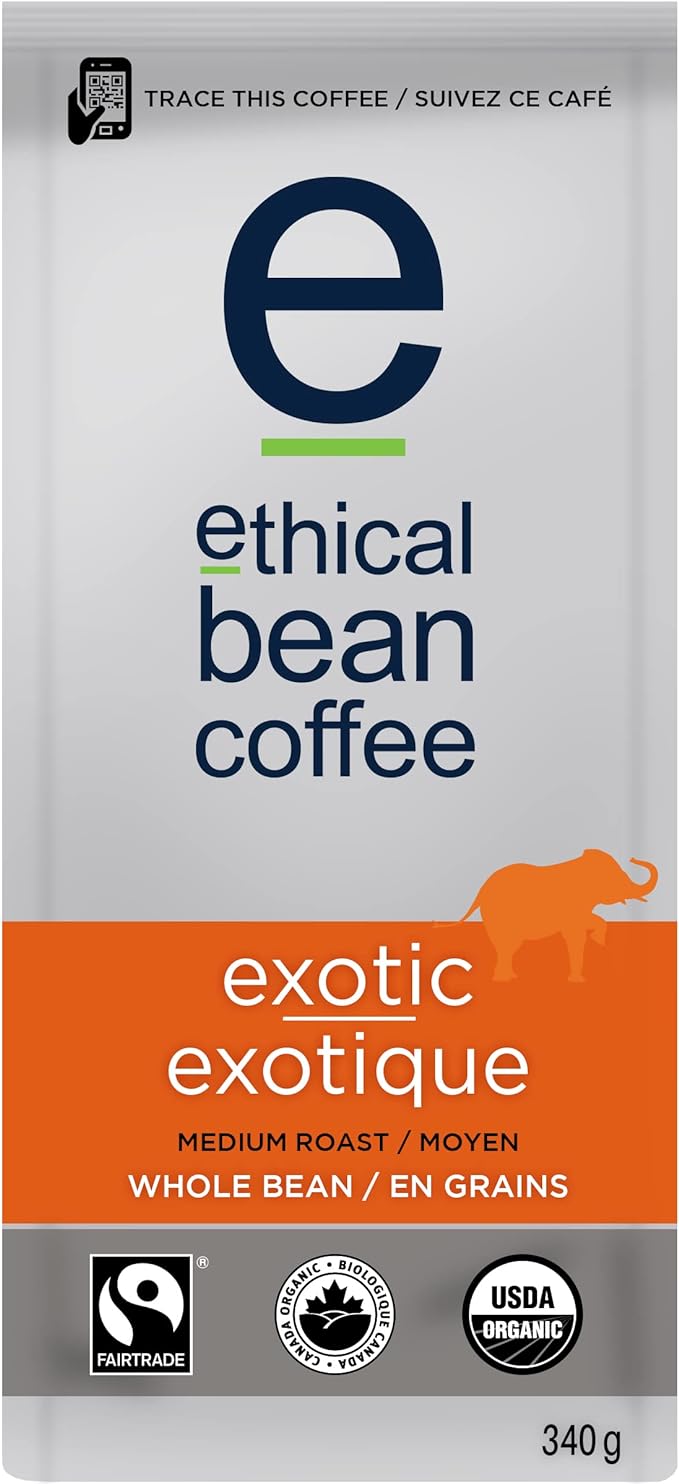 ETHICAL BEAN, EXOTIC MEDIUM ROAST OR, 6 x 340G