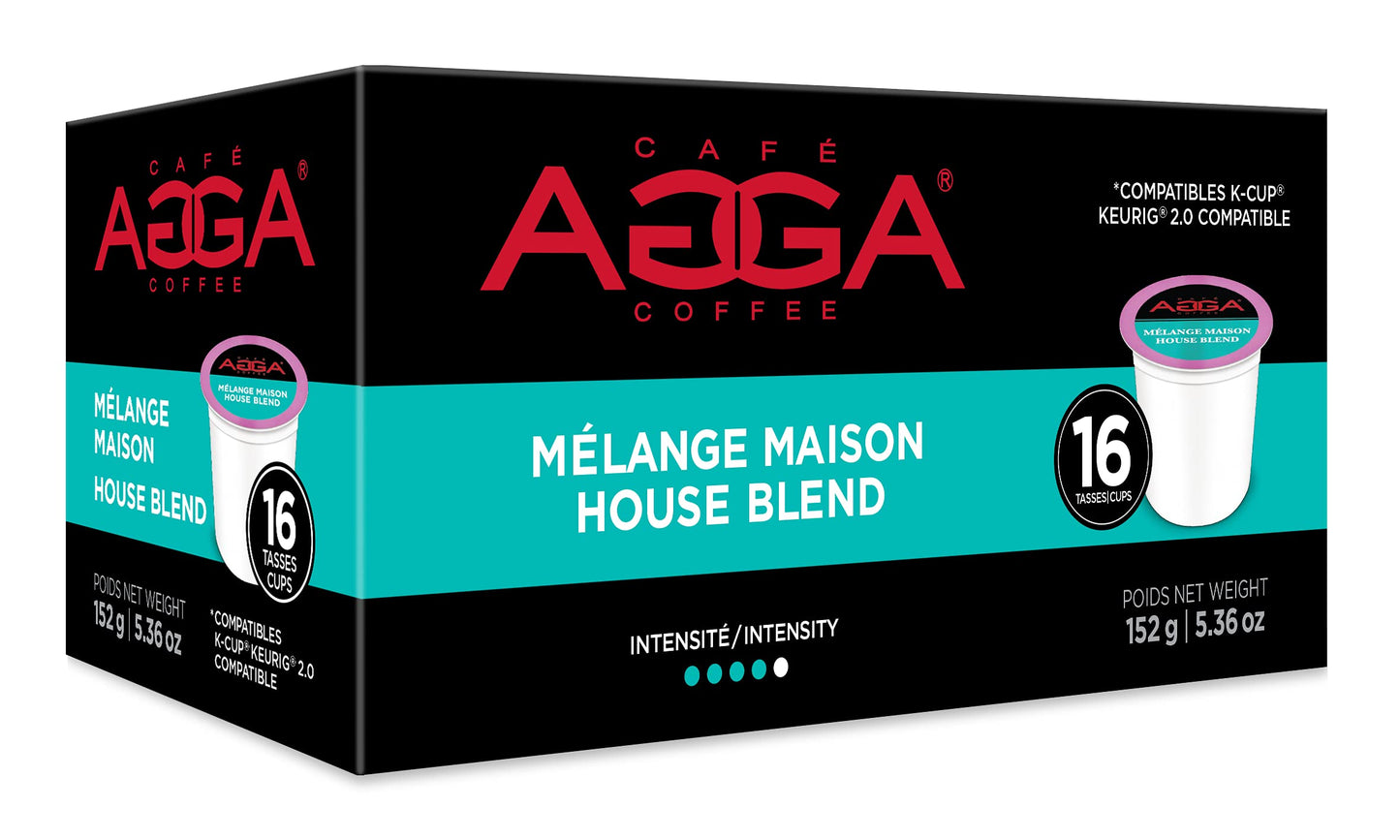 AGGA CAFE BLEND MAISON, 6 X 152 G
