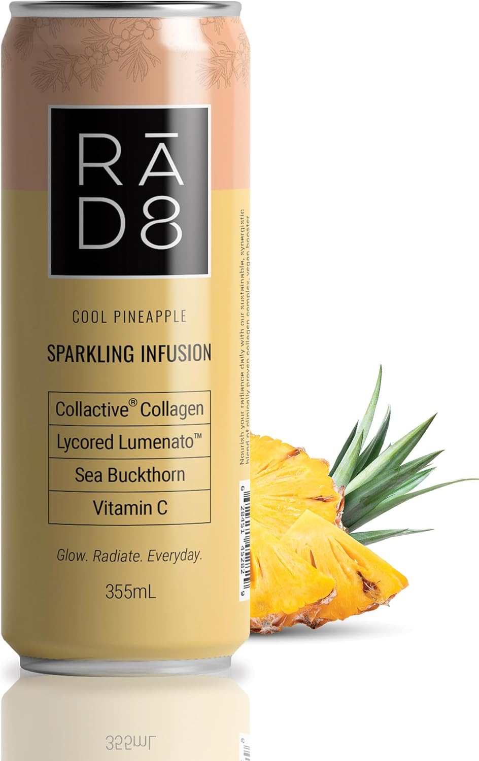 RA.D8, COOL PINEAPPLE, 12 x 355ML