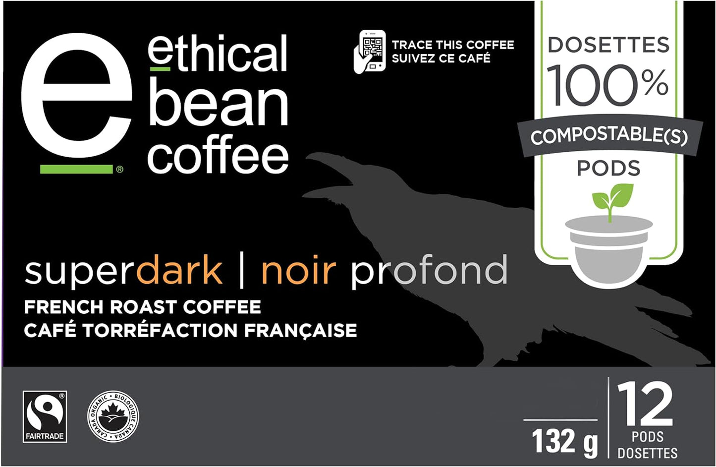 BEAN HEAD, RECYCLABLE K-CUP, 8 x 132G