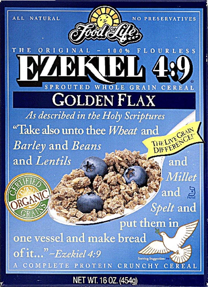 FOOD FOR LIFE, EZEKIEL 4 9 GOLDEN FLAX CEREAL OR, 6 x 454G