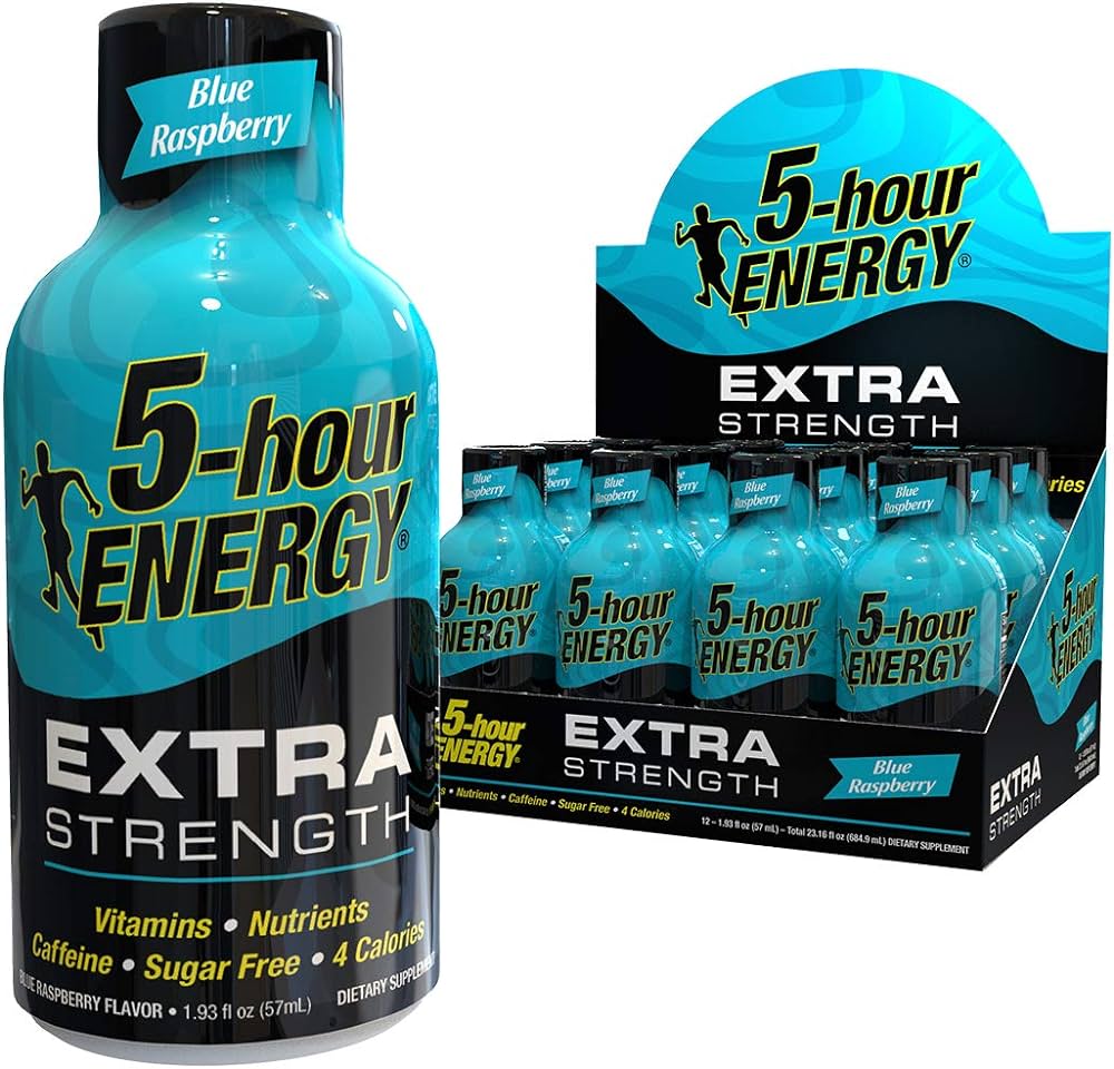 5-HOUR ENERGY EXTRA STRONG BLUEBERRY, 12 X 57 ML