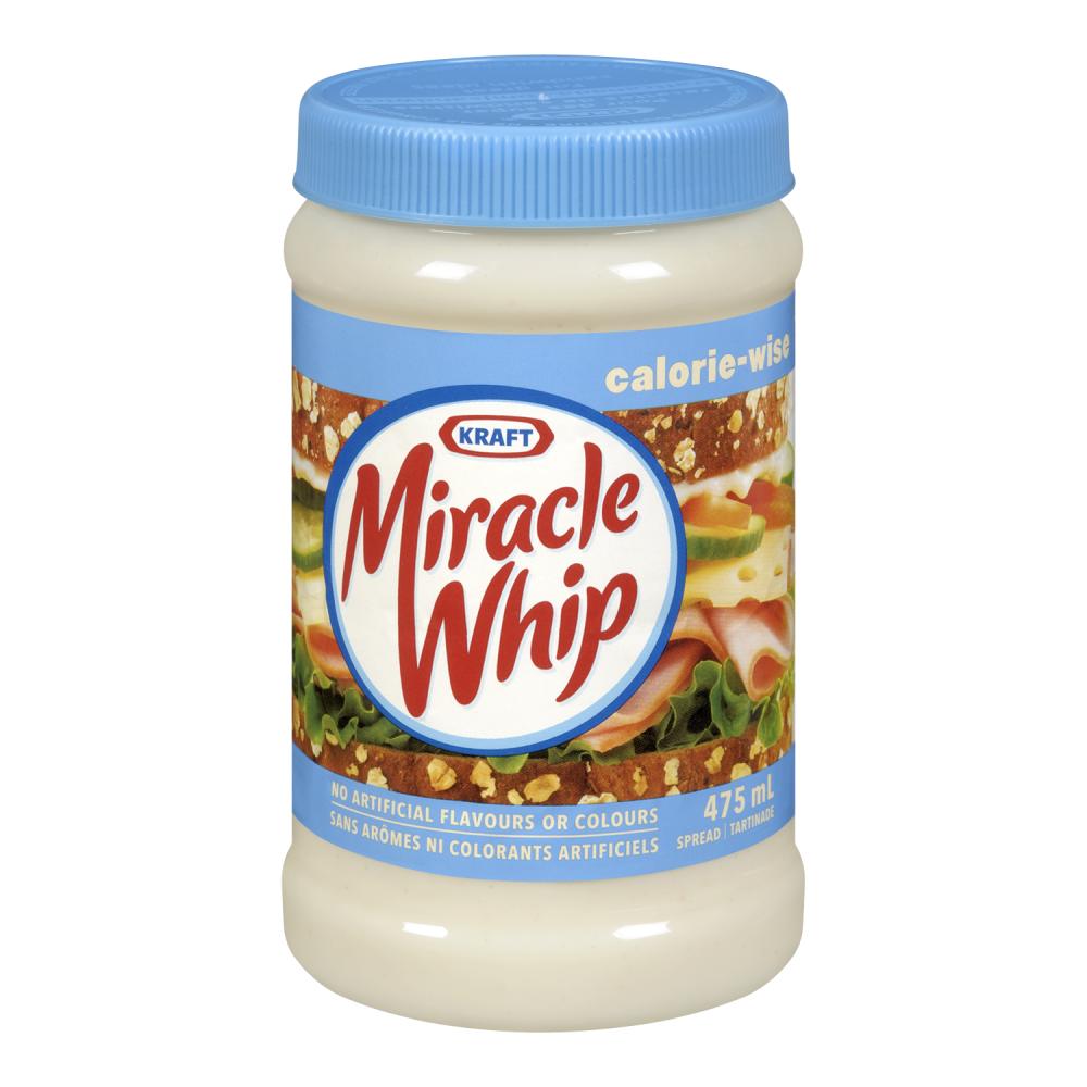 KRAFT MIRACLE WHIP SALAD DRESSING LIGHT, 12 X 475 ML