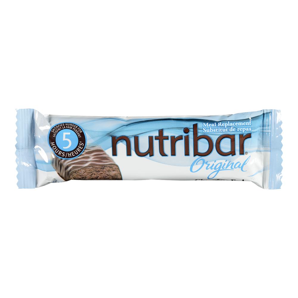 NUTRIBAR MEAL REPLACEMENT BARS CHOCOLATE FLAVOR, 12 X 65 G