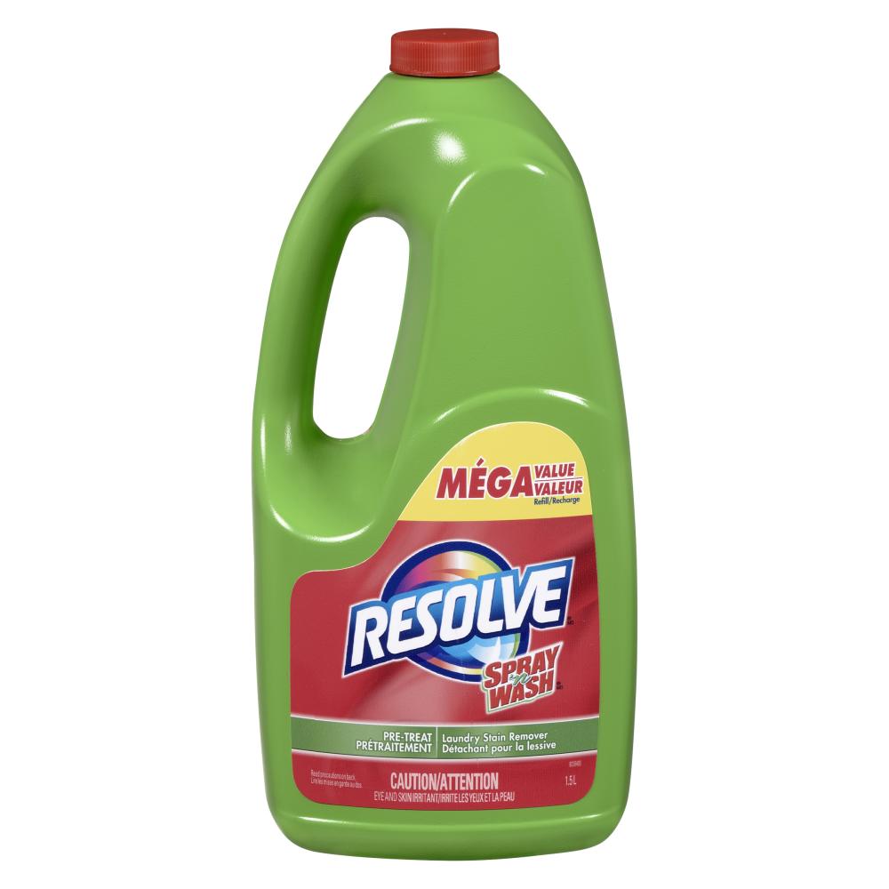 RESOLVE SPRAY AND WASH REFILL, 6 X 1.5 L
