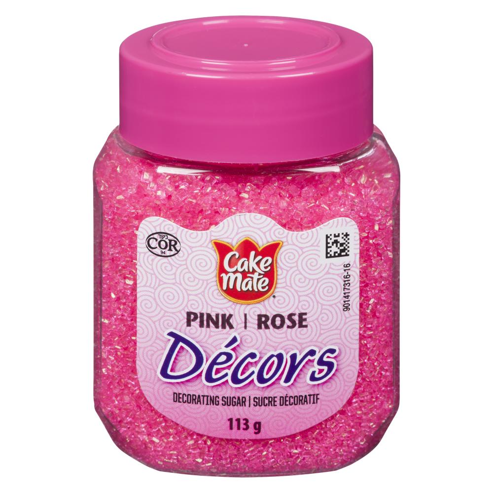 CAKEMATE DECORATION PINK, 6 X 113 G