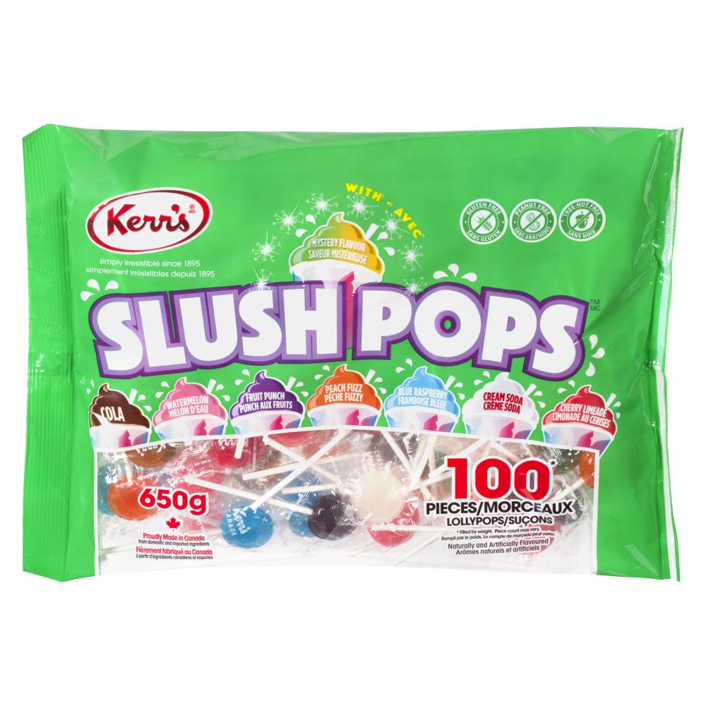 KERR'S SLUSH SUCKER CANDIES, 12 X 650 G