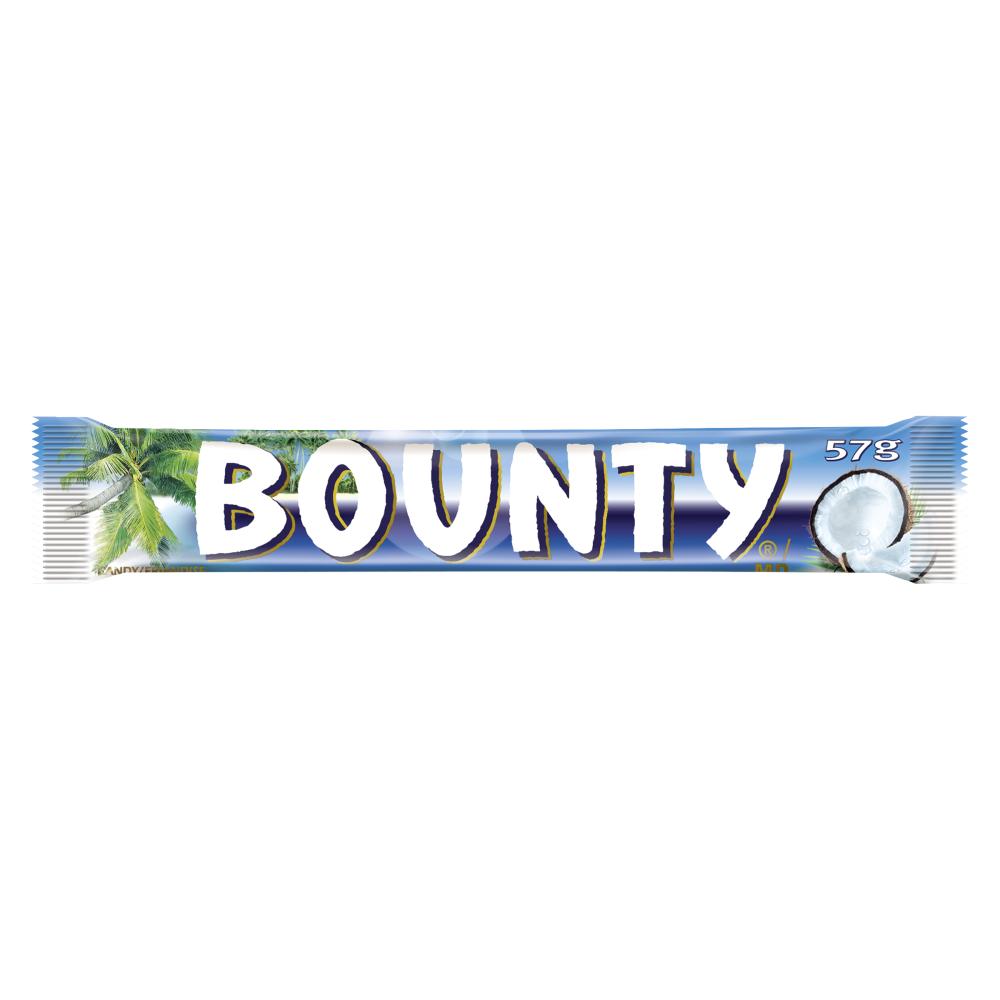 BOUNTY CHOCOLATE BAR, 24 X 57 G