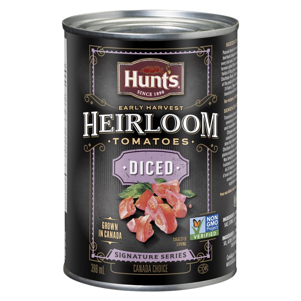HUNT'S WHOLEA NCESTRAL TOMATOES, 24 X 398 ML