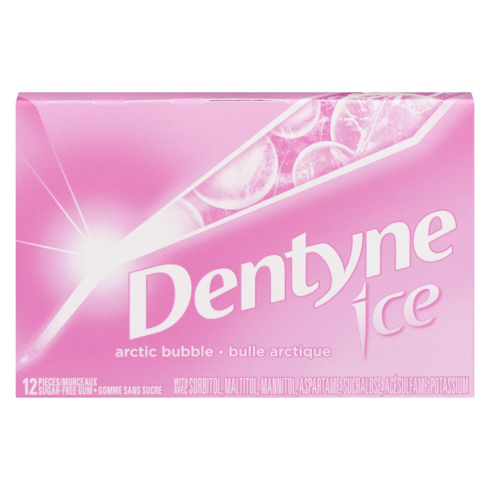 DENTYNE ICE GUM ARCTIC BALLOON, 12 X 1 UN