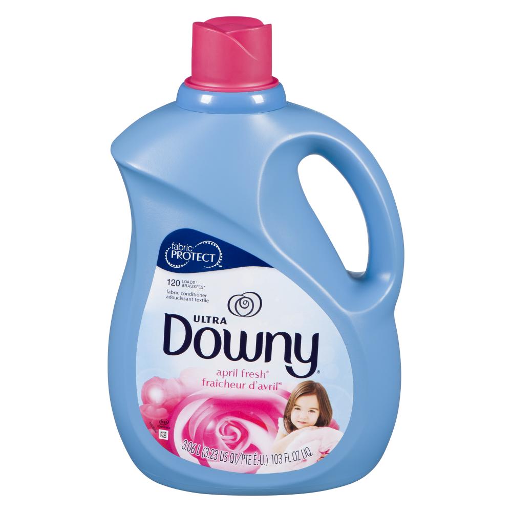 DOWNY ULTRA LIQUID SOFTENER APRIL FRESH 120 LOADS, 4 X 3.06 L