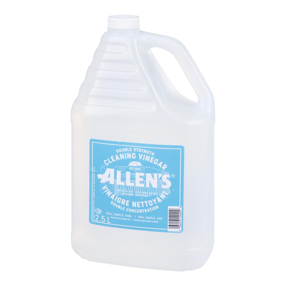 ALLENS DOUBLE STRENGTH CLEANING VINEGAR, 6 X 2.5 L